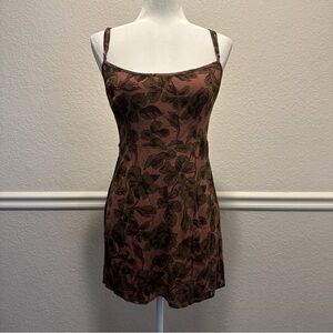 Free People Ladder Back Mini Dress Size L